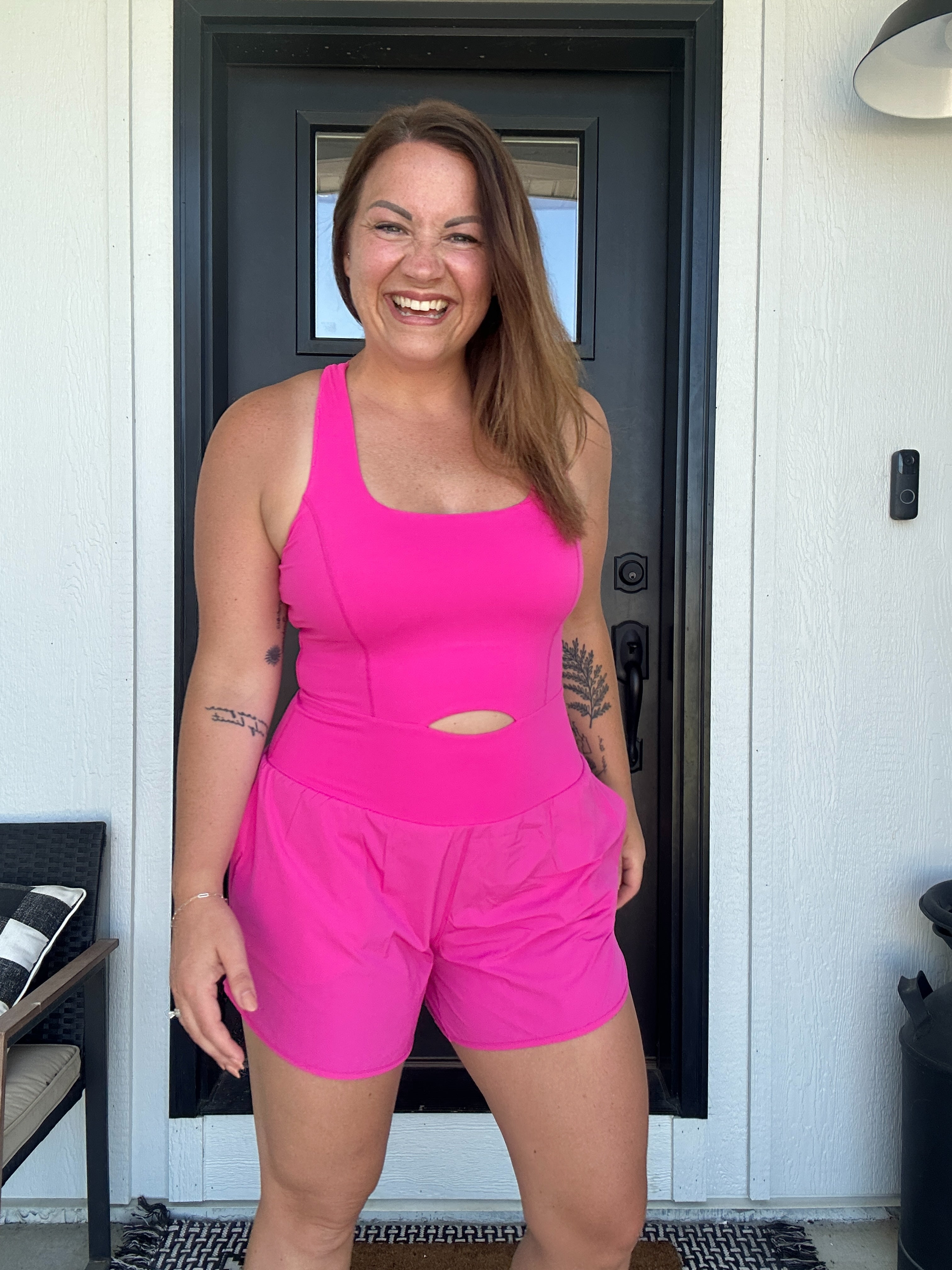 RECYCLED BUTTER NYLON RUNSIE