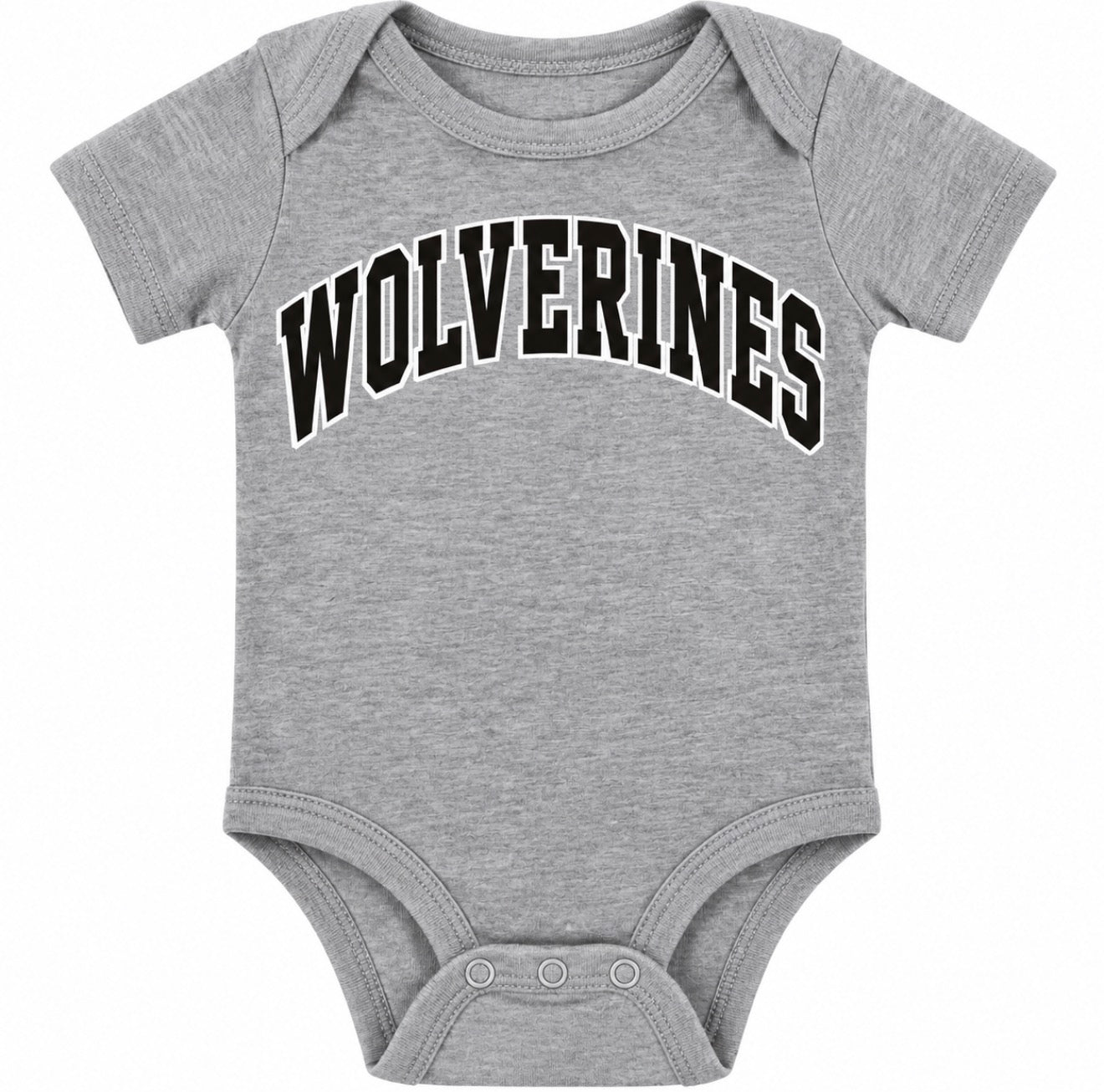 Wolverine Fan Baby Bodysuit State Team