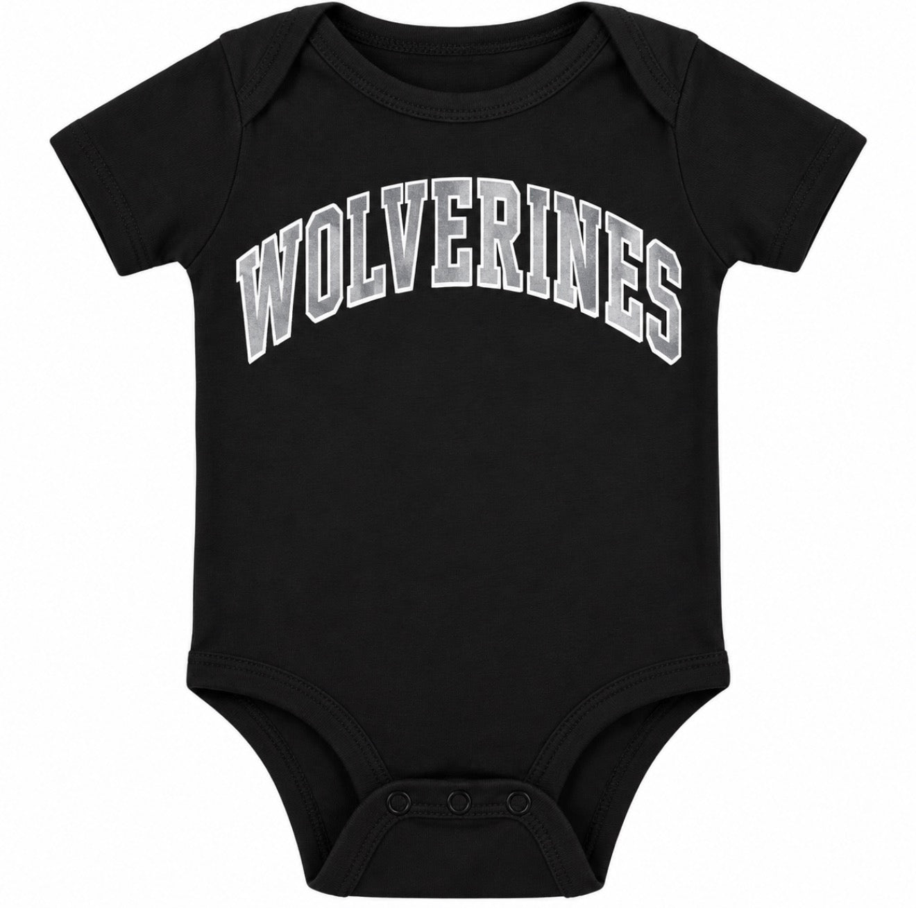 Wolverine Fan Baby Bodysuit State Team