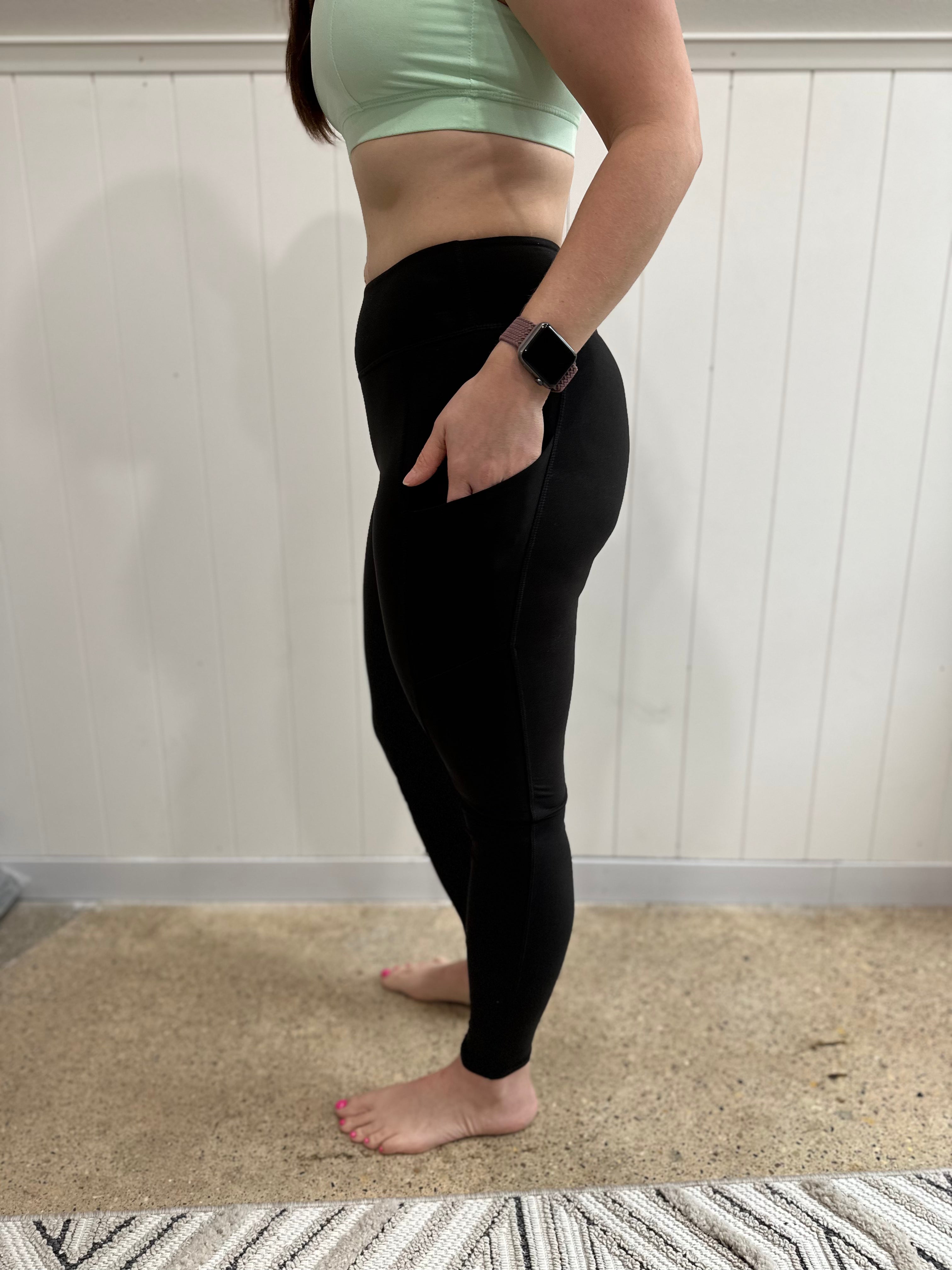 BUTTER SOFT BASIC LEGGING WITH POCKETS