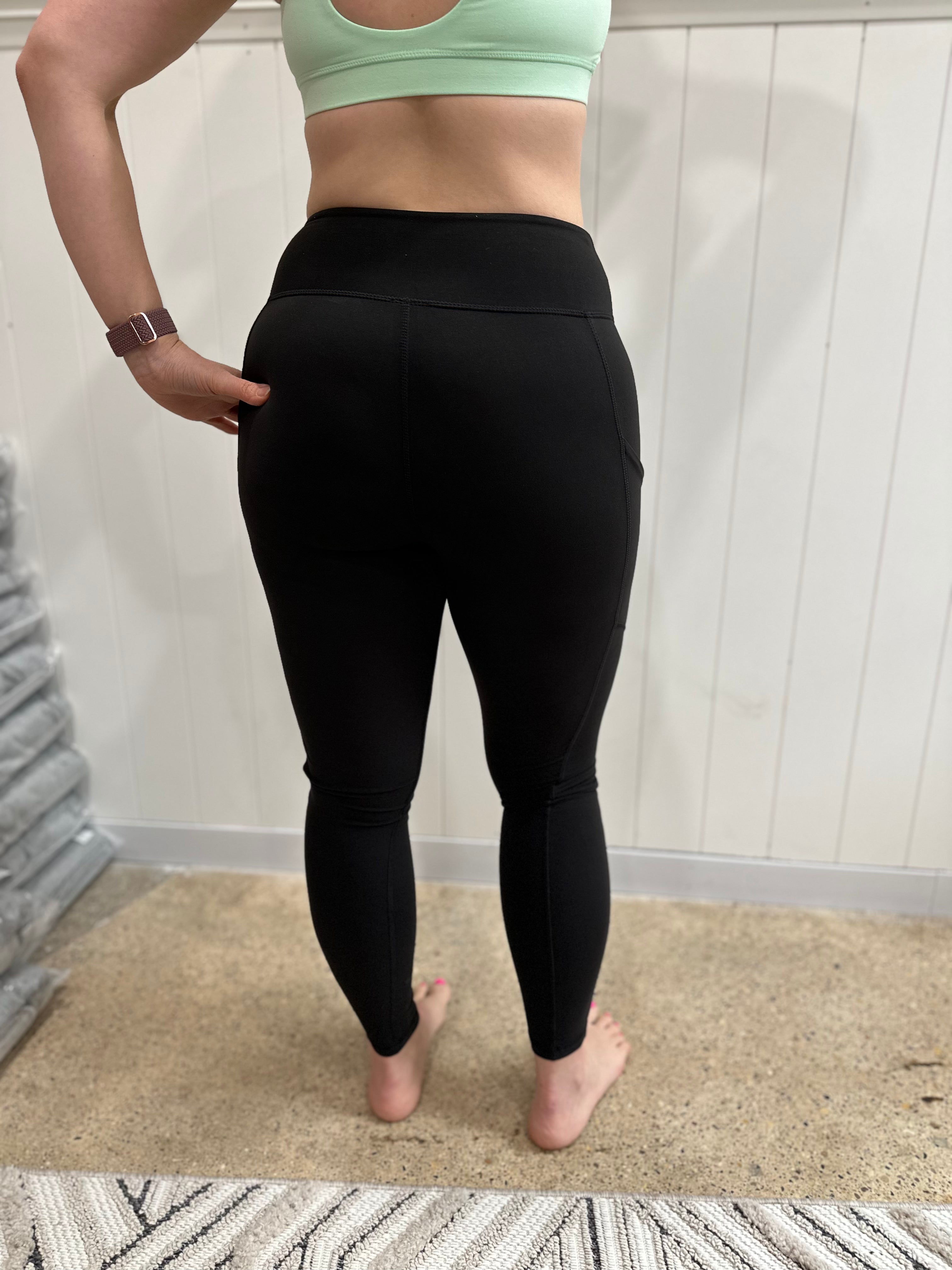 BUTTER SOFT BASIC LEGGING WITH POCKETS
