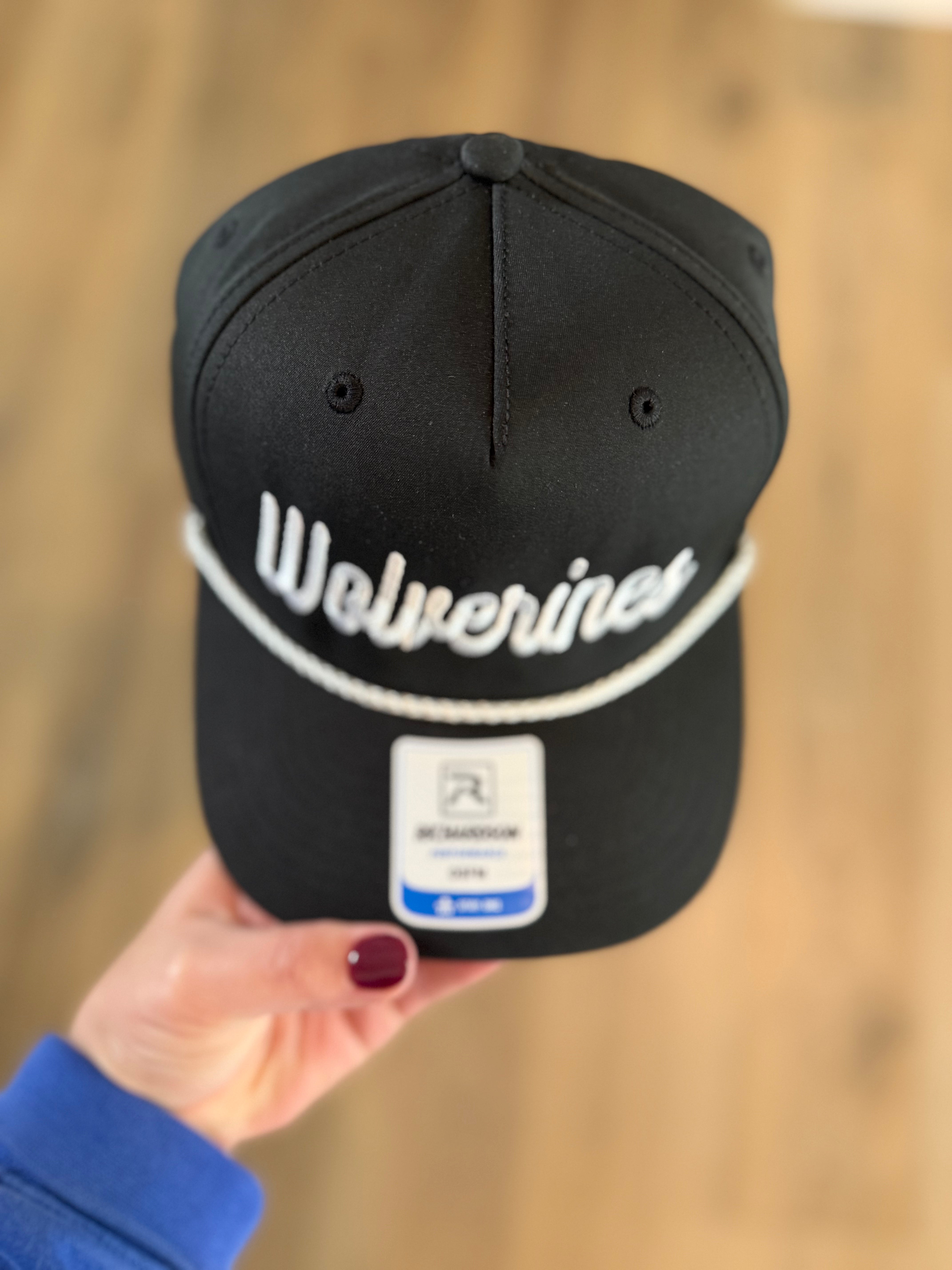 Wolverine Embroidered Snapback Hat