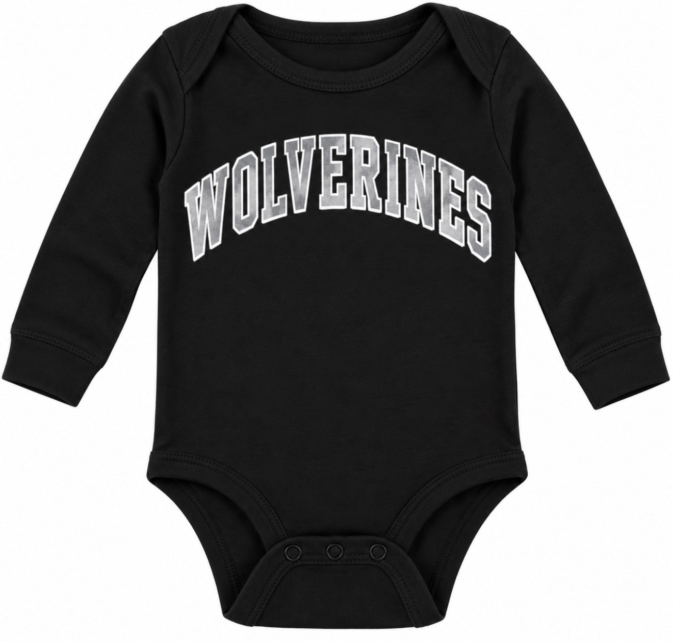 Wolverine Fan Baby Bodysuit State Team