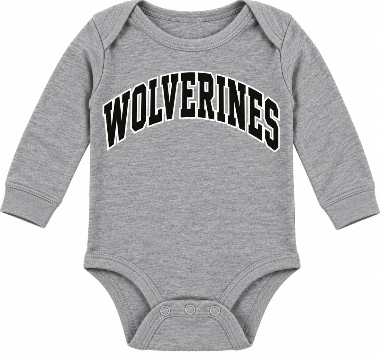 Wolverine Fan Baby Bodysuit State Team