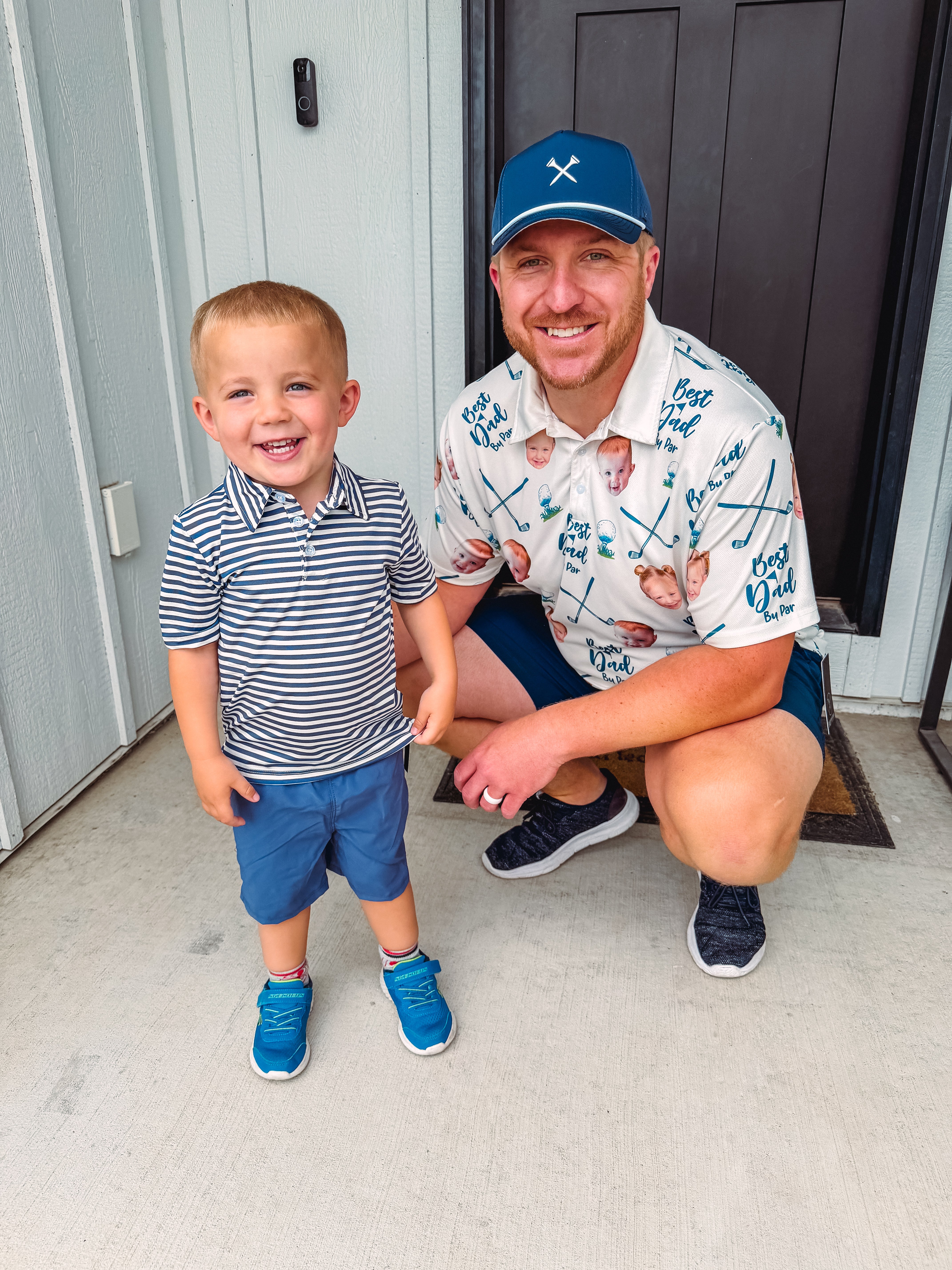 Little Boys Performance Short Sleeve Polo Shirt and Shorts