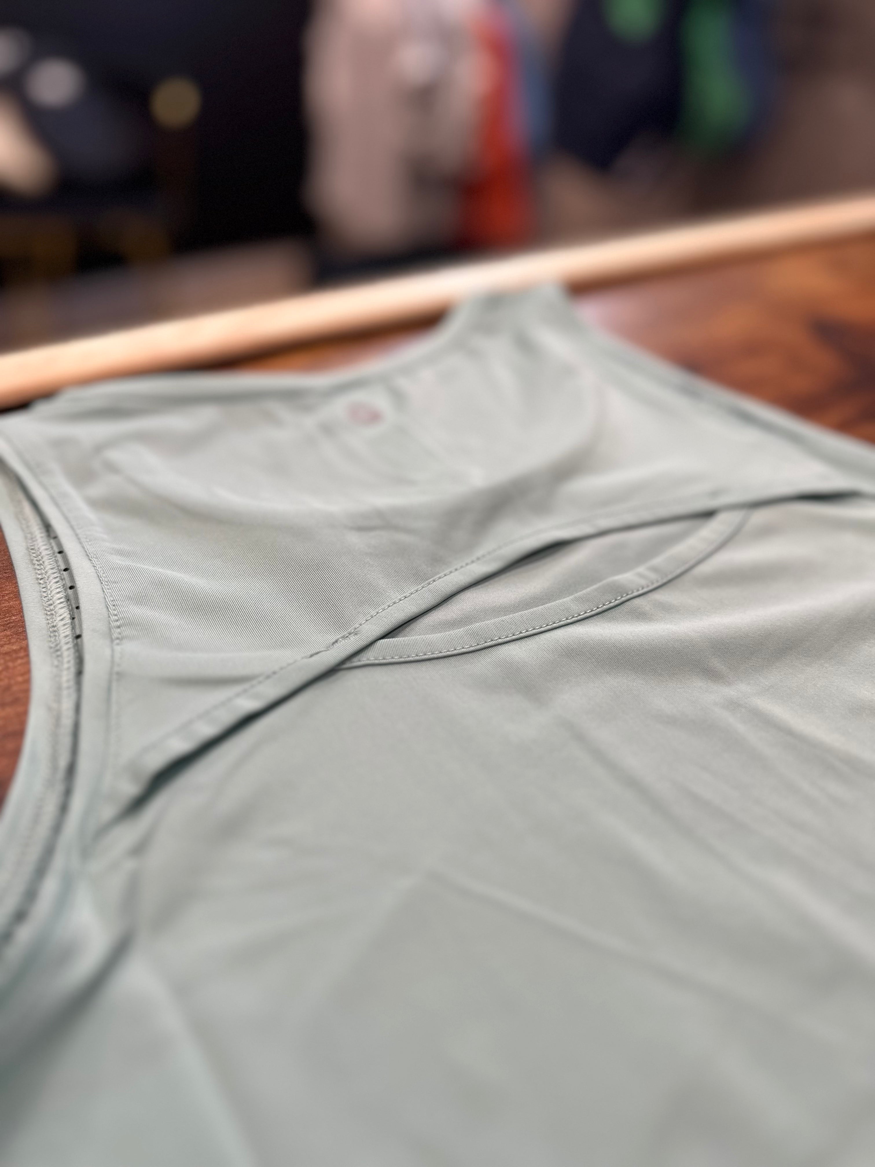 Women's Laser Cut Active Tank Top with Cutout Back