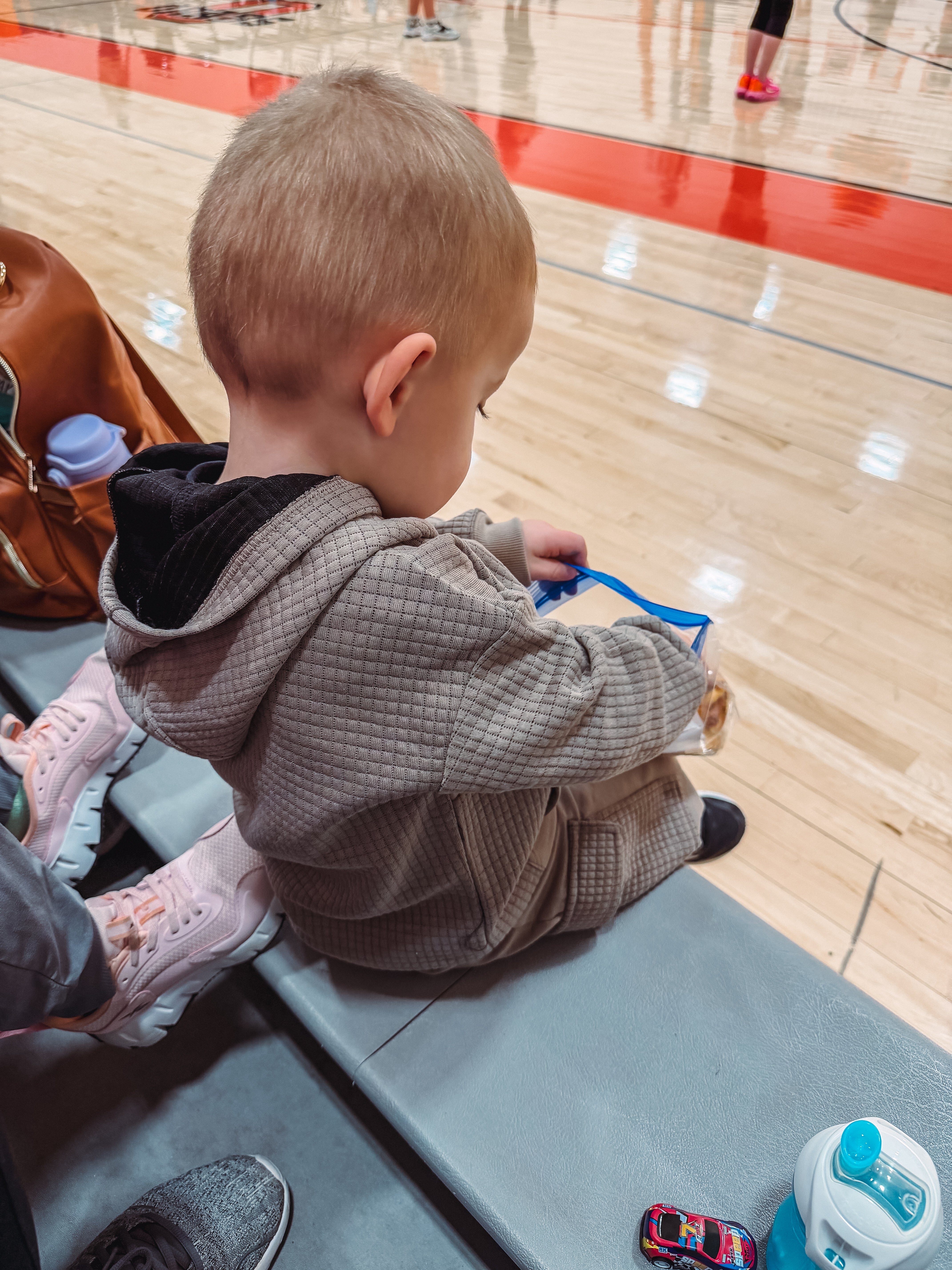 Toddler Boys Fleece Quilting Hoodie and Jogger Set