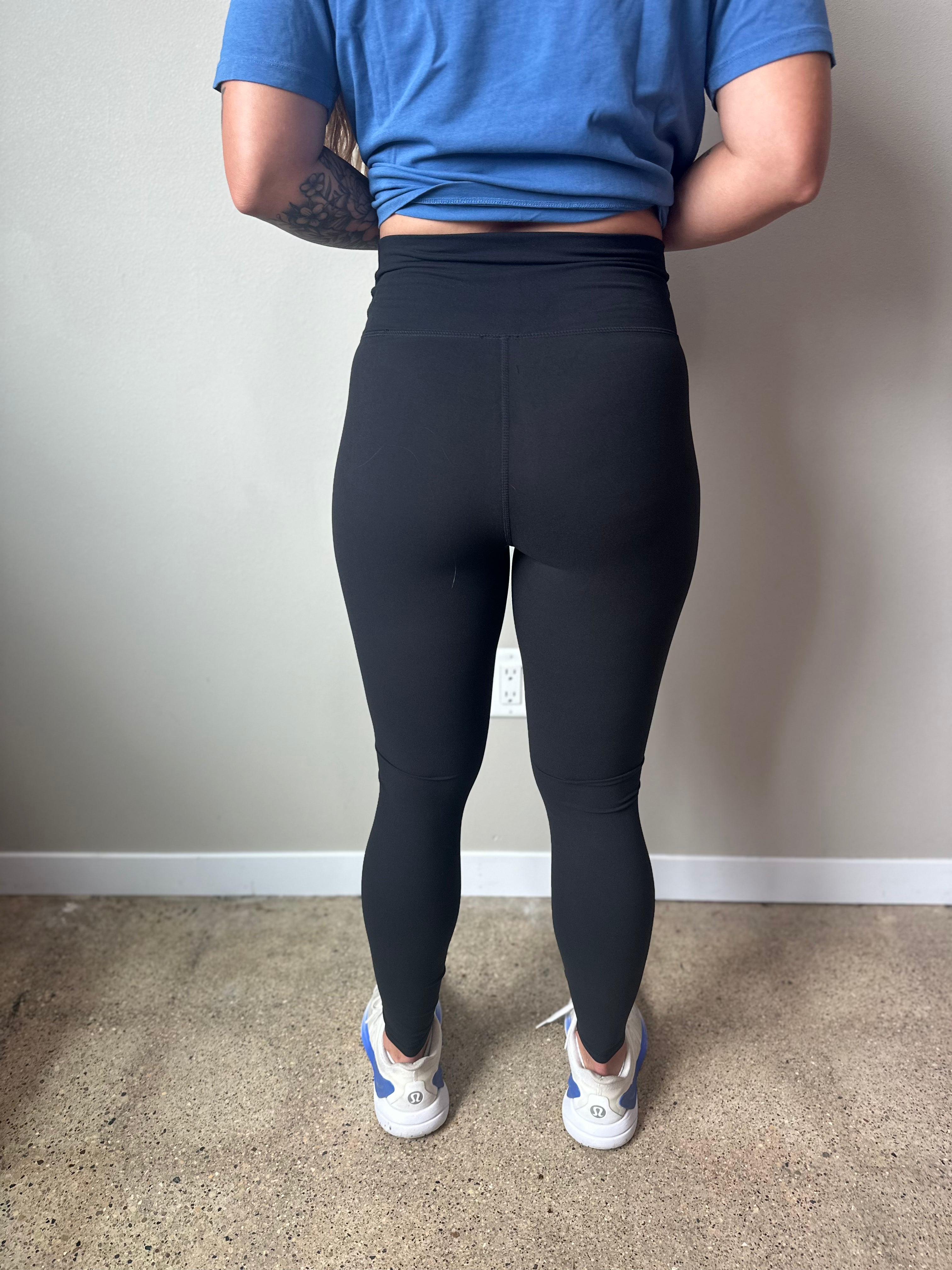 V Shaped Waist Band Buttery Soft Full Length Leggings