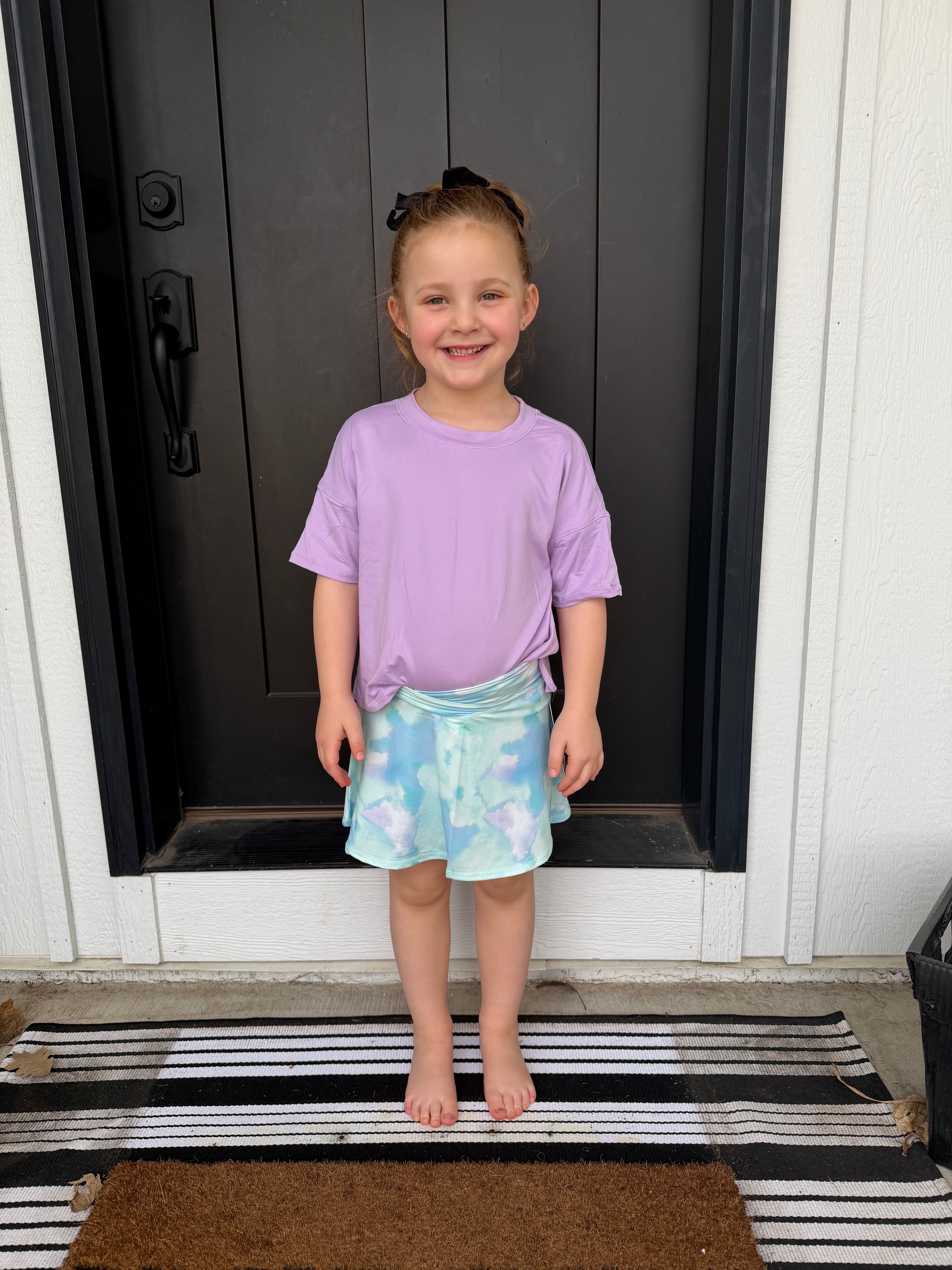 Little Girls Crossover Skort