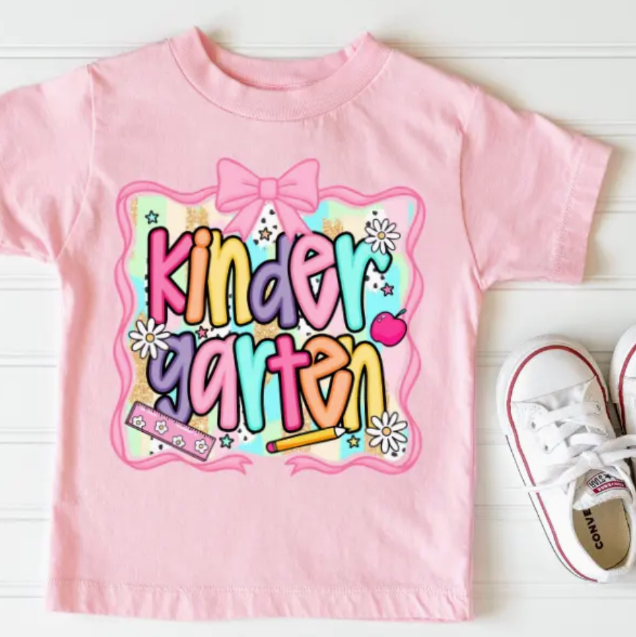 Preppy Back To School Girls Shirt