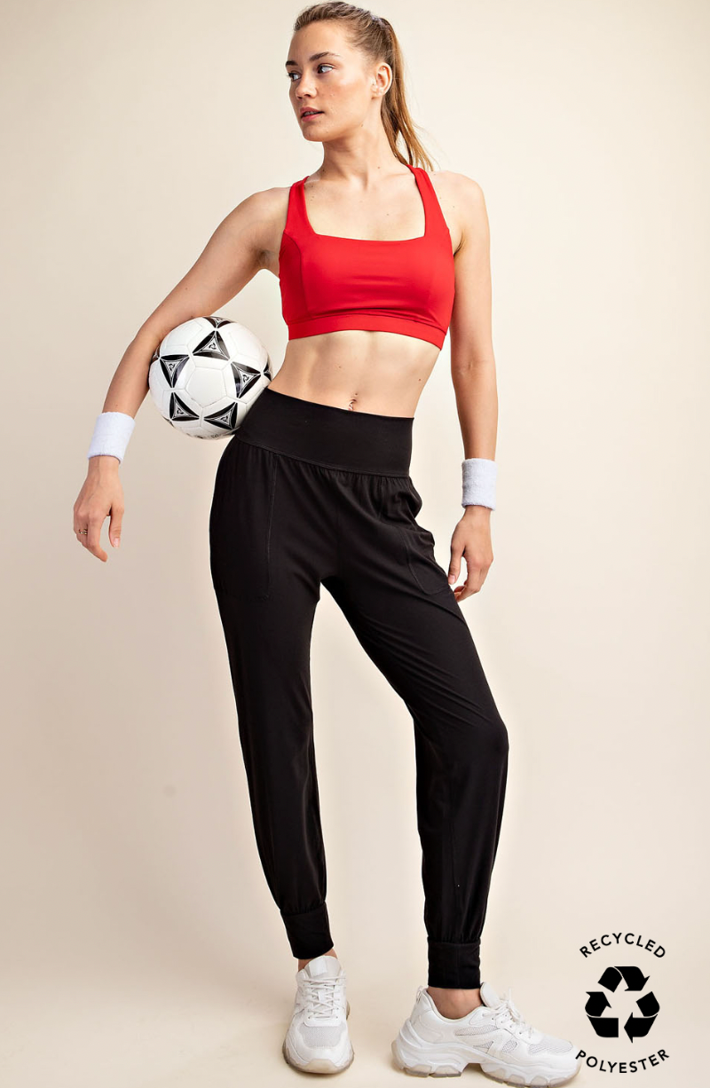 Butter Soft Solid Jogger with Pockets