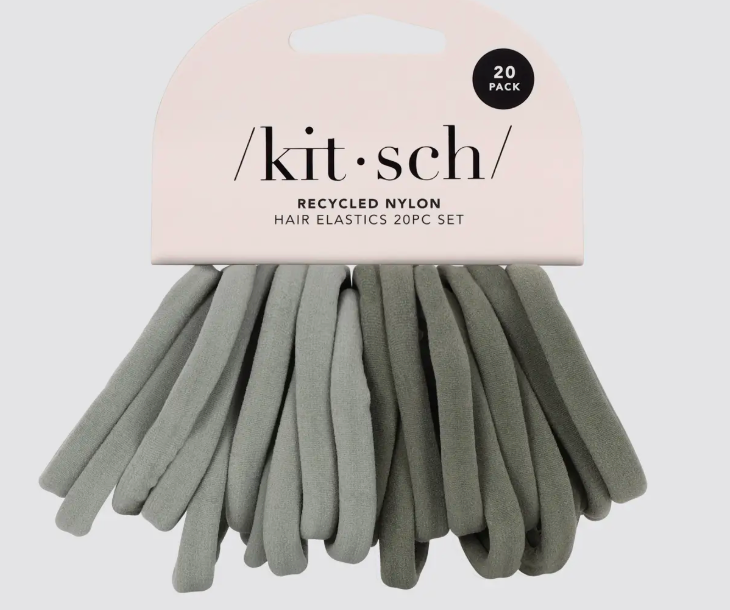 Seamless Elastic Hair Ties 20pc