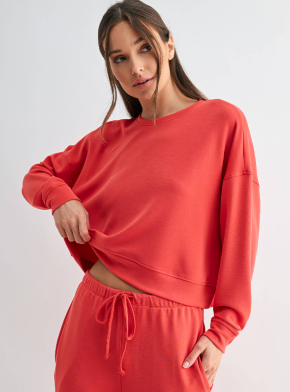 Laguna Dropped Shoulder Sweatshirt