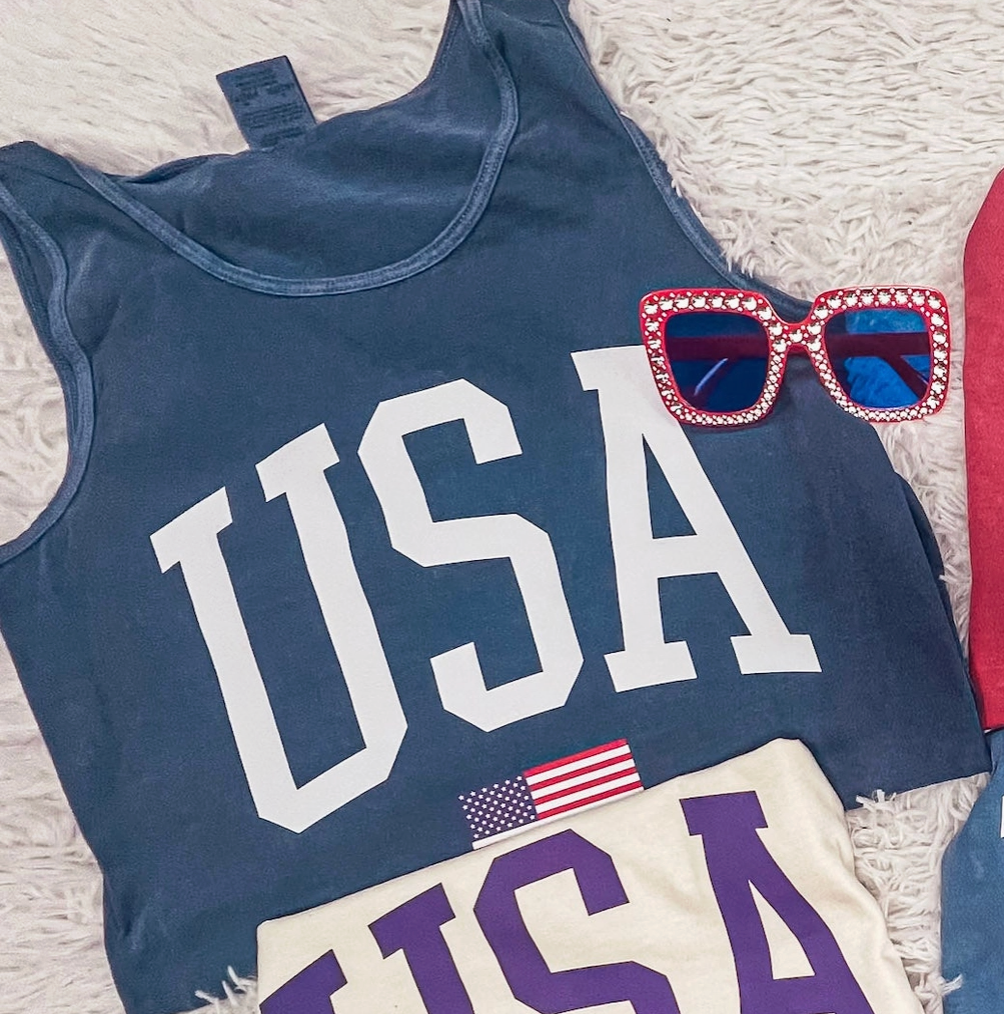 USA FLAG TANKS