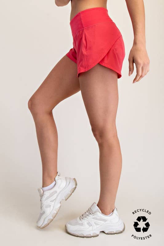 2 IN 1 STRETCH WOVEN ACTIVE SHORTS