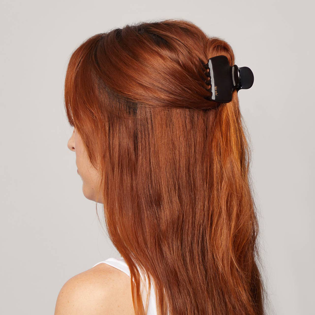 Cloud Clips Medium Puffy Claw Clips 2pc Set- Black/Tort