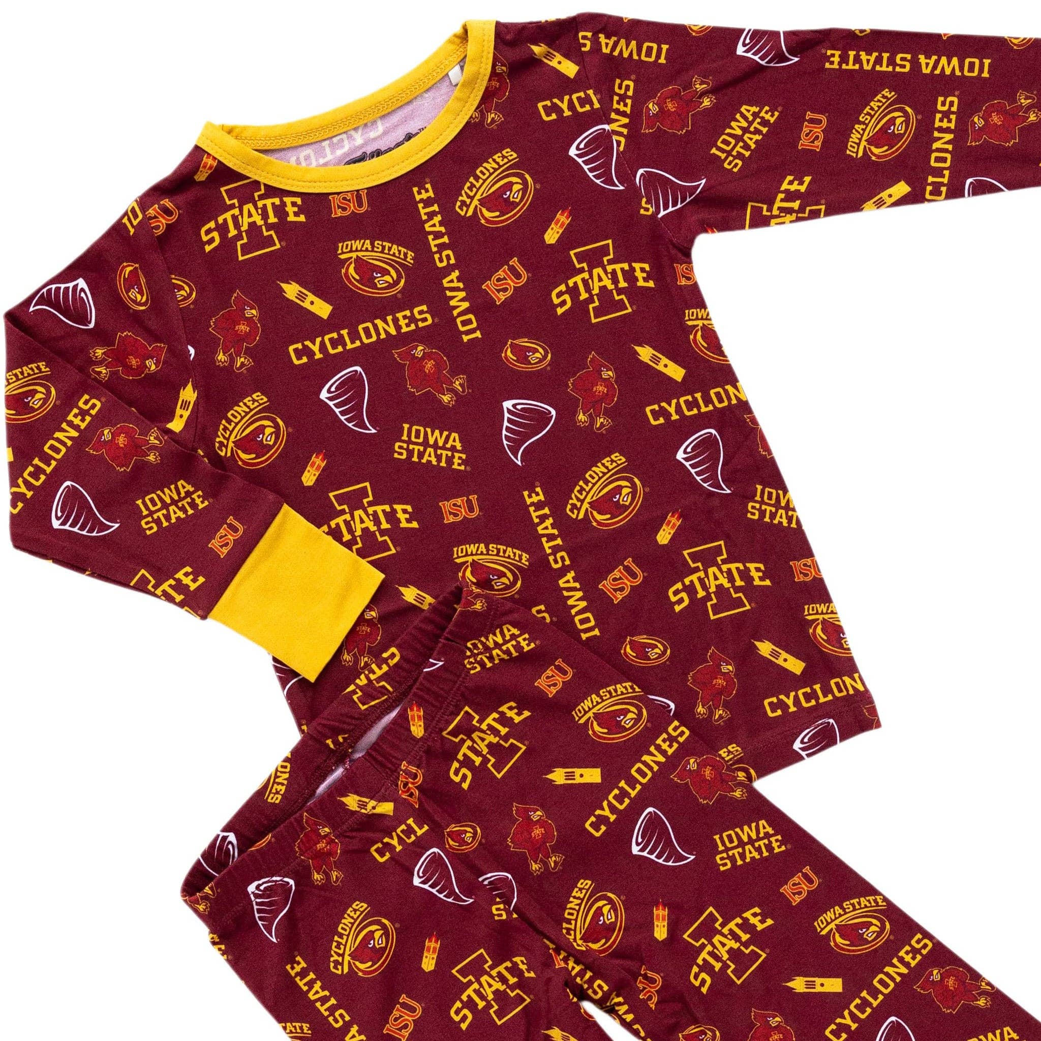 Iowa State Cyclones Two-Piece Pajama Set