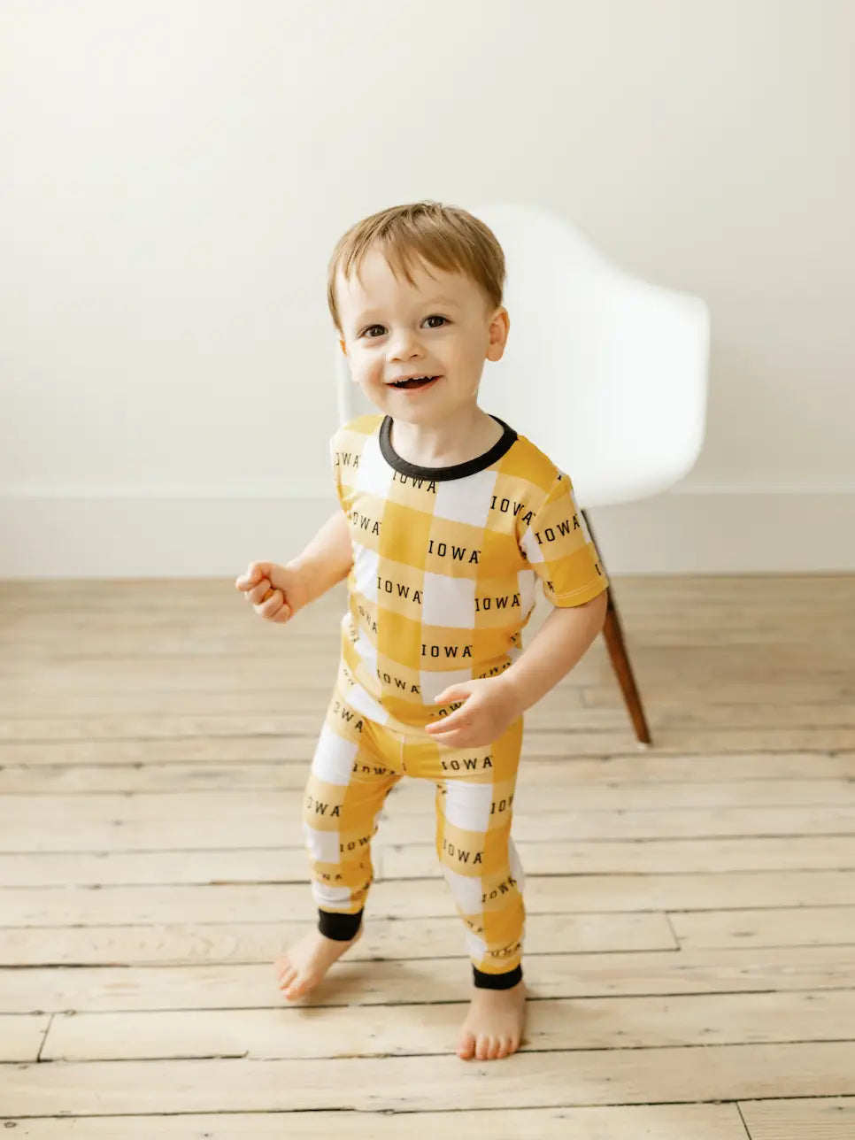 Iowa Grid Pajama Set *PRE-ORDER