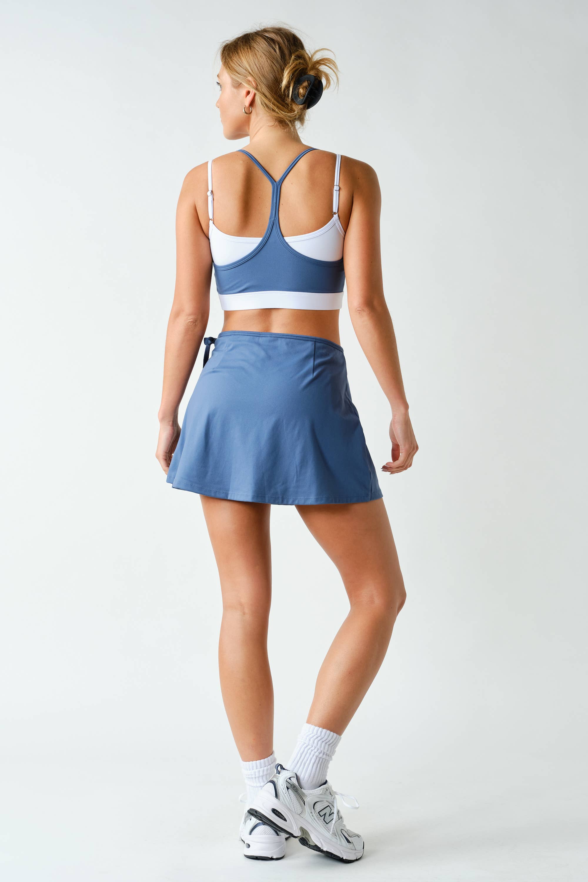 Darla Contrast Double Strap Sports Bra
