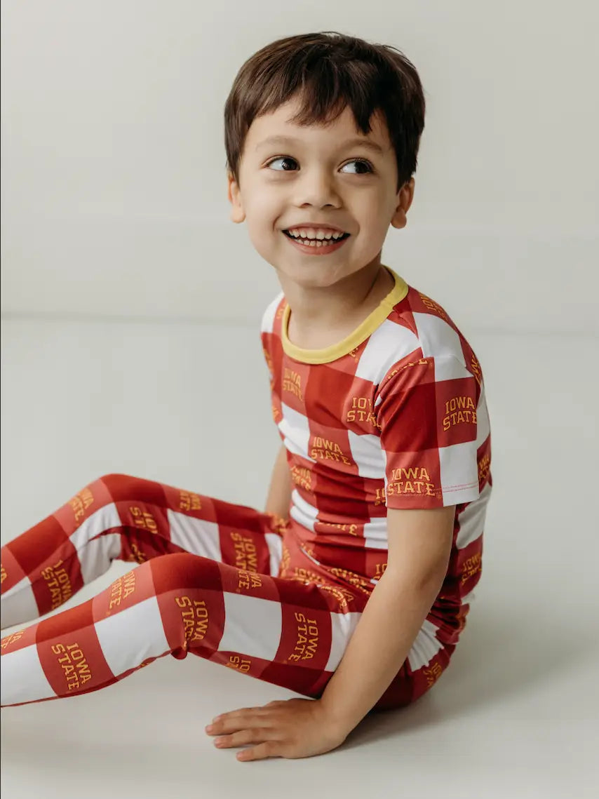Iowa State Grid Pajama Set *PRE-ORDER
