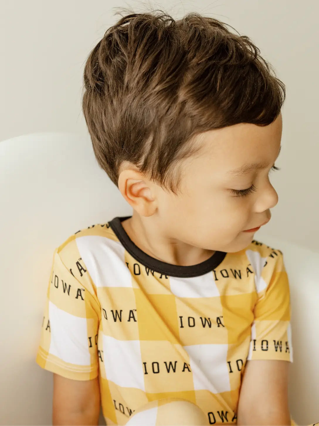 Iowa Grid Pajama Set *PRE-ORDER