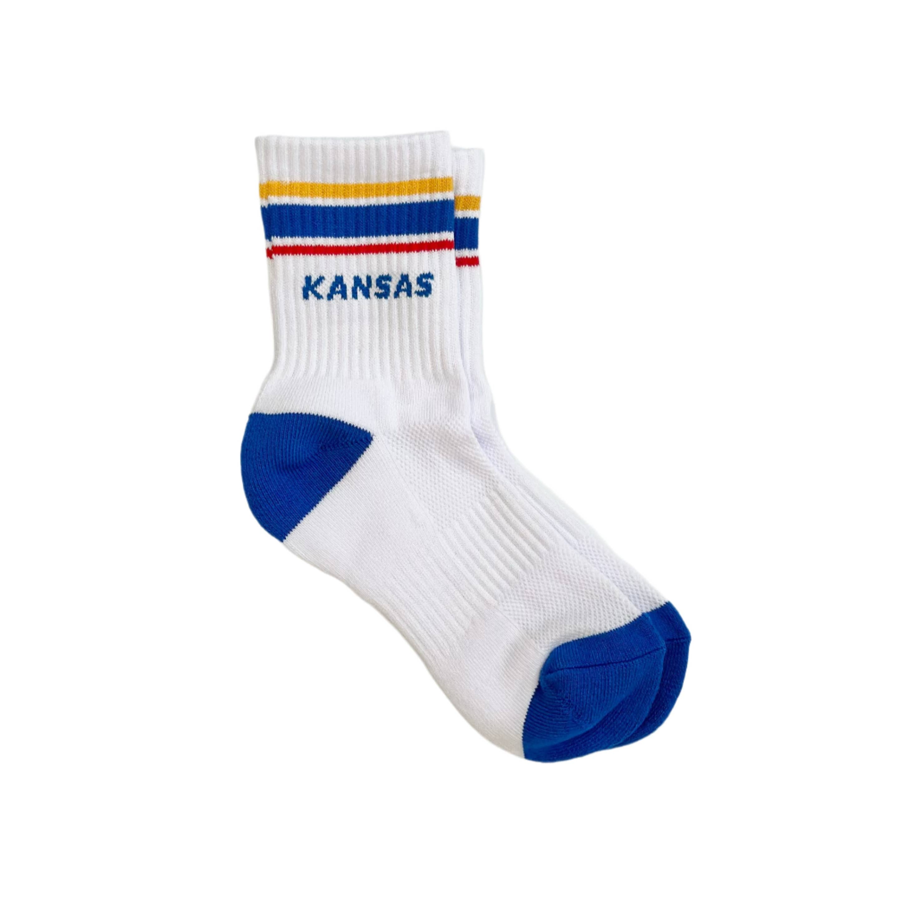 Kansas KU Socks