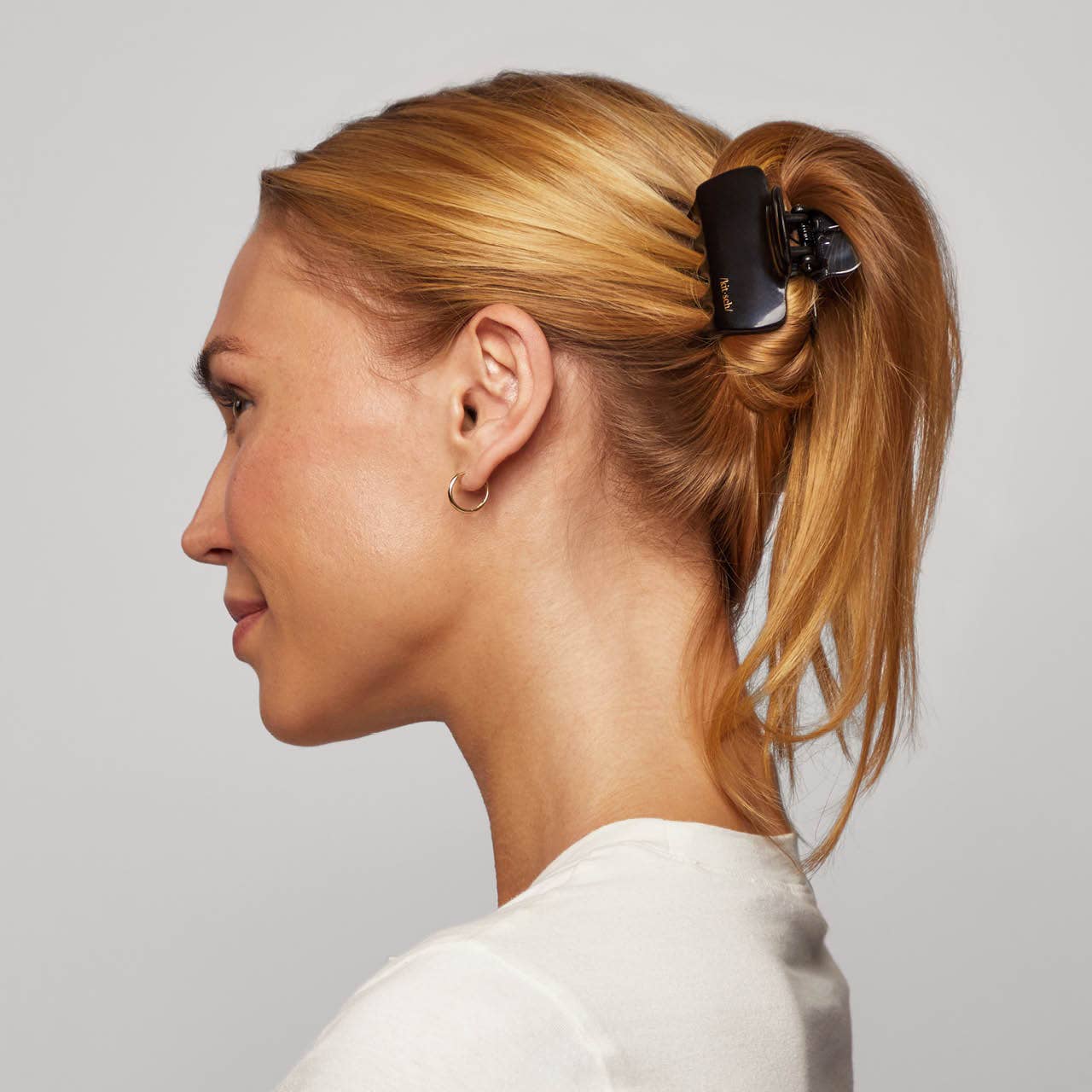 Cloud Clips Medium Puffy Claw Clips 2pc Set- Black/Tort