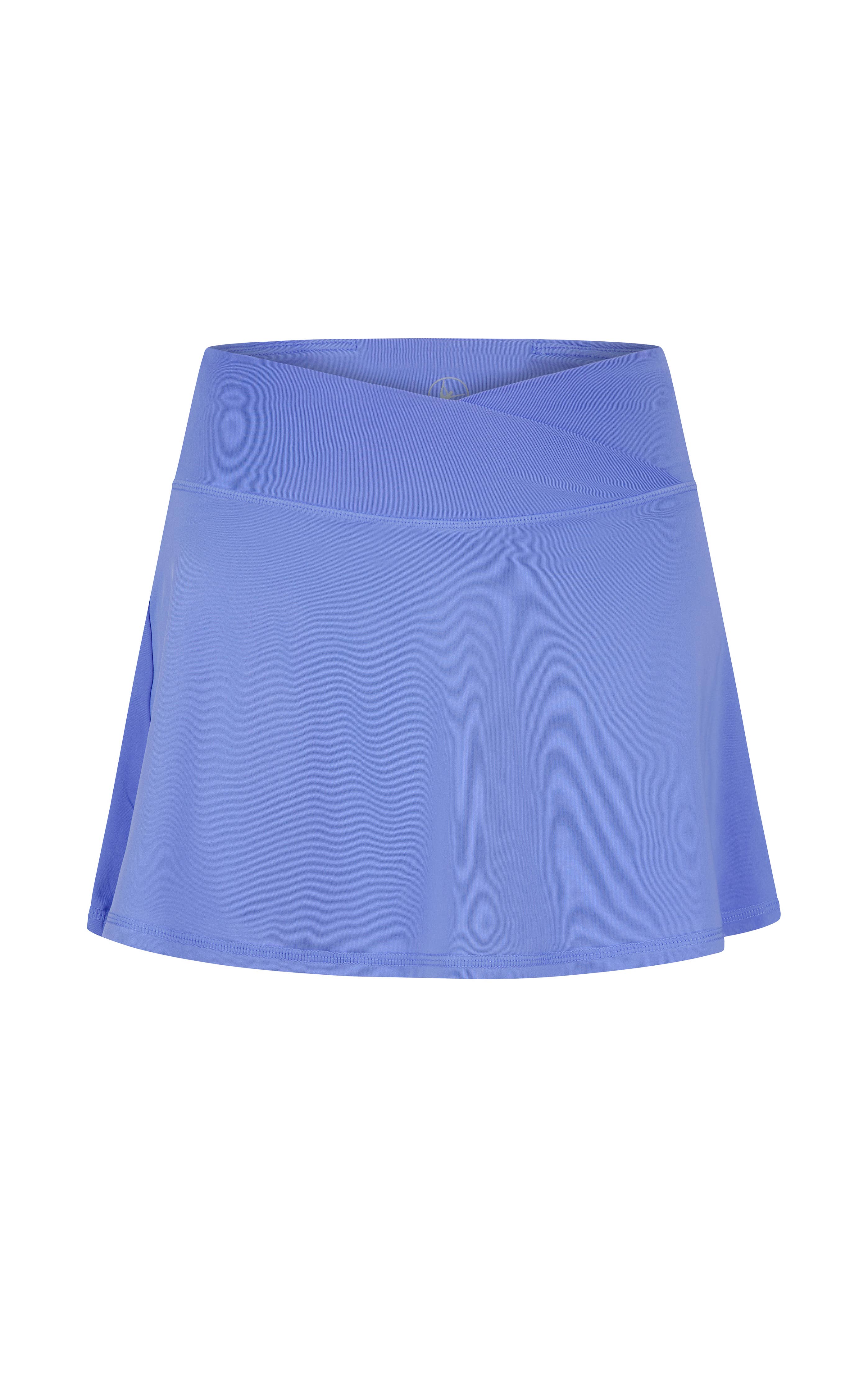 Girls Jersey Crossover Waistband Active Tennis Skort