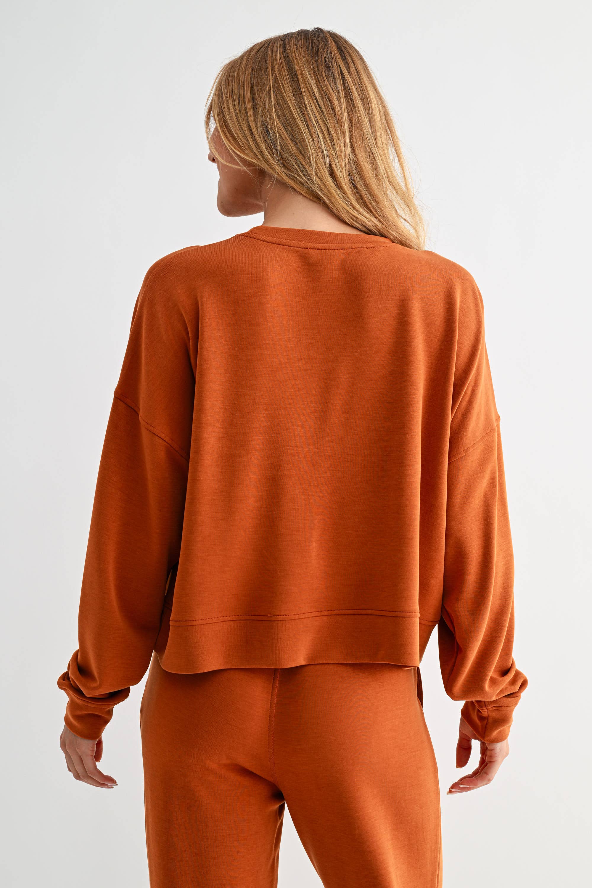 Laguna Dropped Shoulder Sweatshirt