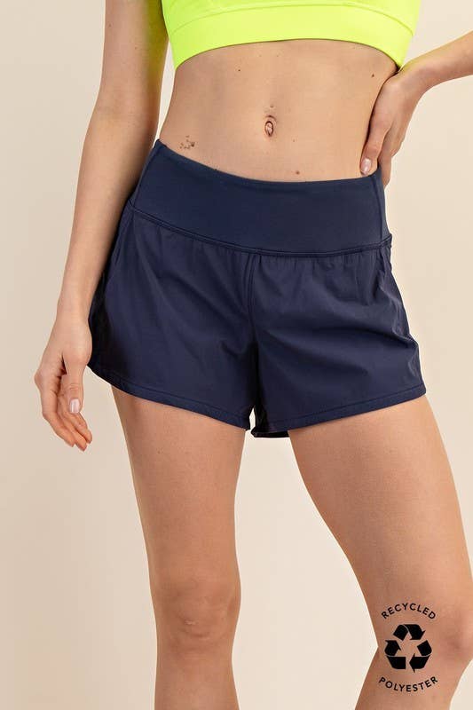 2 IN 1 STRETCH WOVEN ACTIVE SHORTS