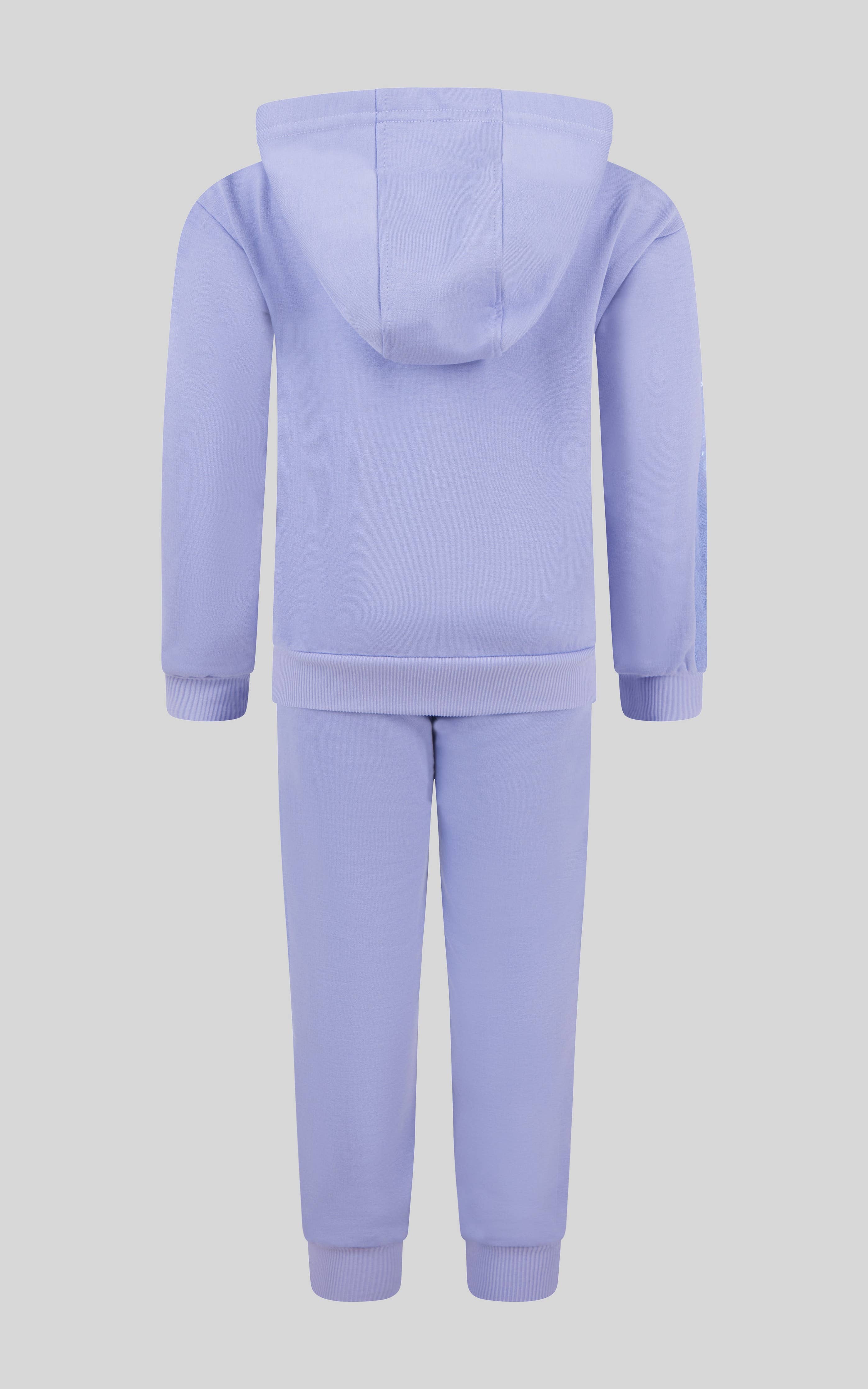 Toddler Girls Sequin Hoodie Jacket and Jogger Set