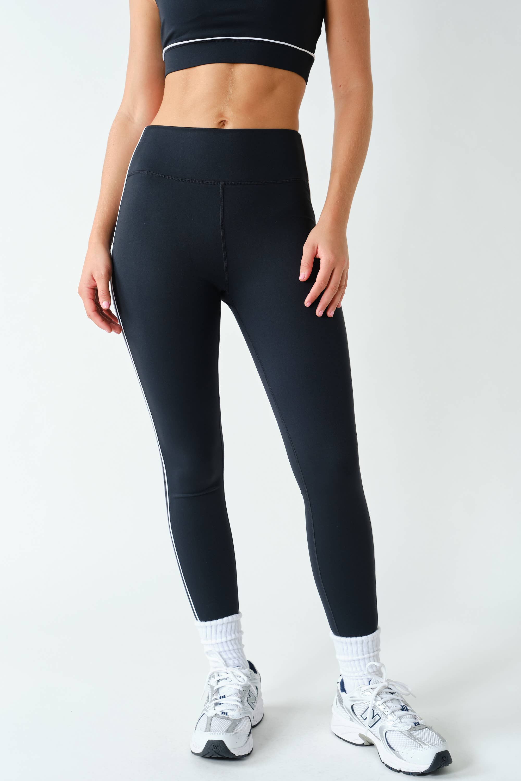Piper Align Contrast Leggings with Piping
