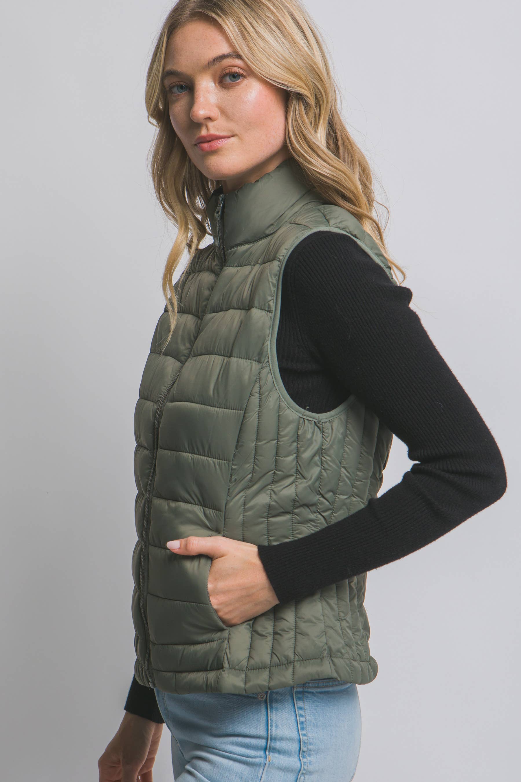 Lola Lightweight Padded Puffer Vest
