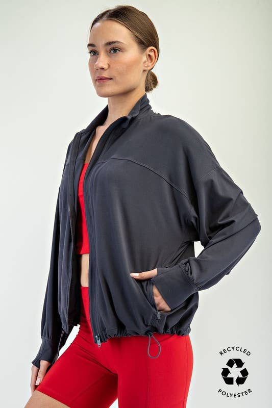 OVERSIZED BUTTER SOFT ACTIVE JACKET